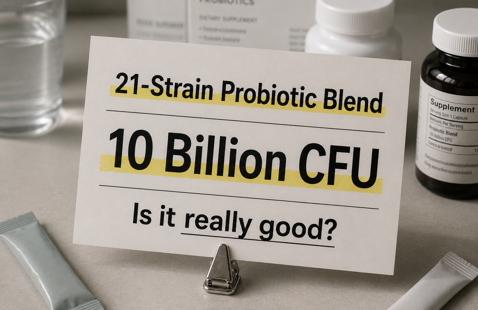 Stop Chasing the "10 Billion" CFU Myth: Best Probiotic Strains For IBS