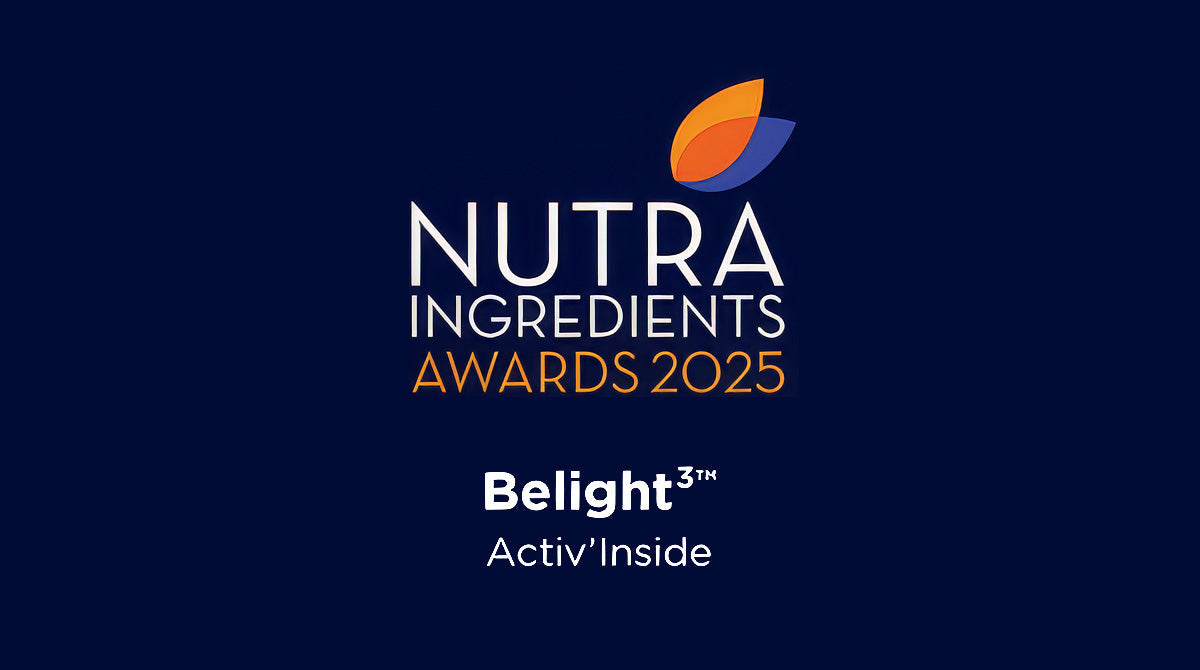 NutraIngredients Awards 2025 Finalist featuring Belight3