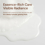 Essence-rich skincare mask with hydrating serum for radiant, glowing skin