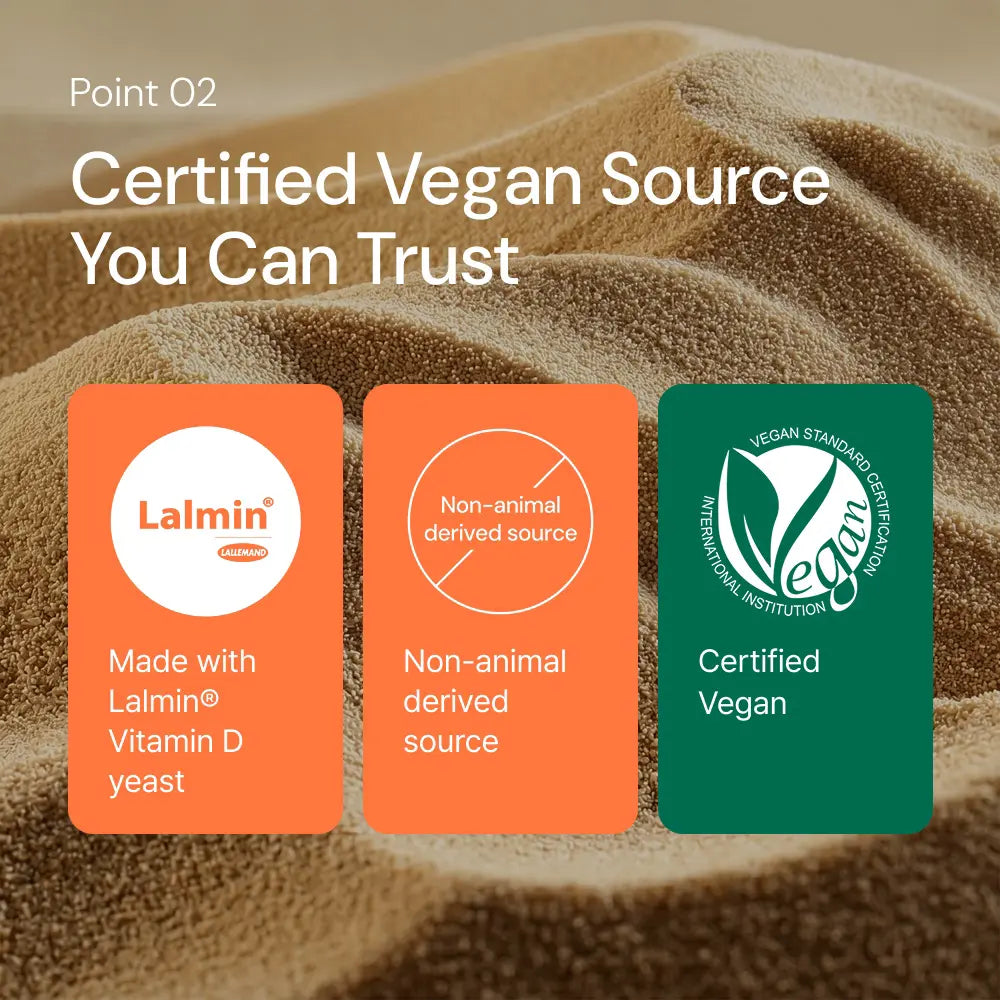 Vegan Yeast Vitamin D
