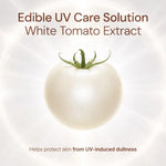 White tomato extract for edible UV care, helps protect skin from sun-induced dullness